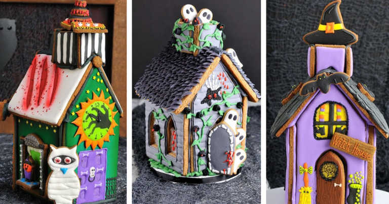 Move Over Gingerbread Houses, You Can Now Get A Halloween Cookie House