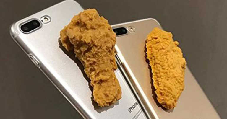 You Can Now Get A Transparent iPhone Case With A Fried Chicken Pop-Socket