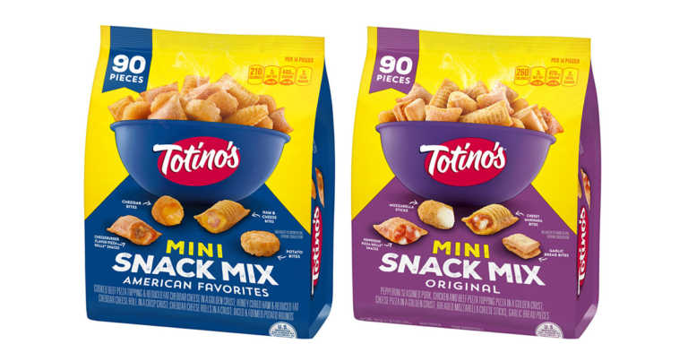 Totino’s Created A Snack Mix That Combines Pizza Rolls, Mini Mozzarella Sticks, Garlic Bread Bites, And More