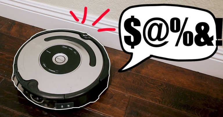YouTuber Modified A Roomba To Shout Profanities When It Runs Into Something