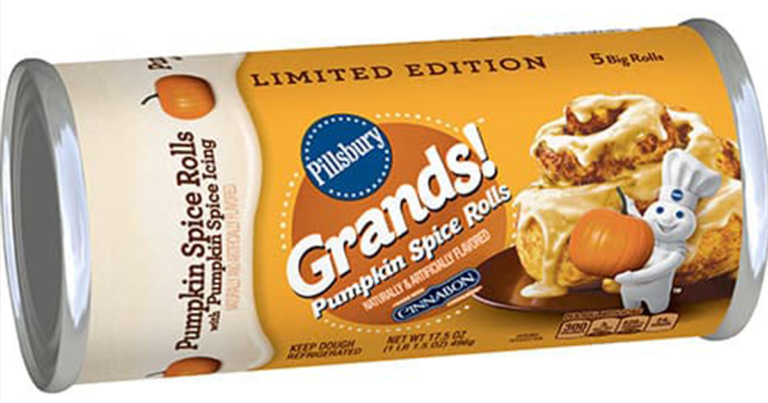 You Can Now Get Pillsbury Pumpkin Spice Cinnamon Rolls With Pumpkin-Flavored Icing