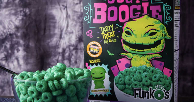 The Nightmare Before Christmas Cereal Featuring ‘Oogie Boogie’ Is Coming Just In Time For Halloween