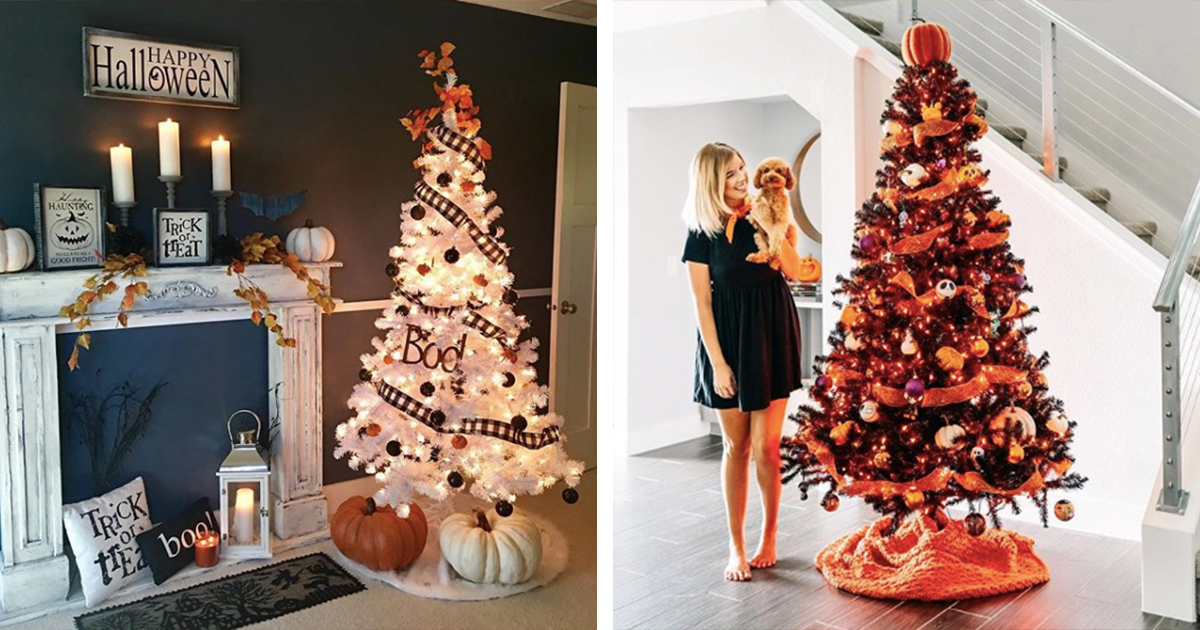 Halloween Trees Are Now A Thing, And People Are Already Putting Them Up ...