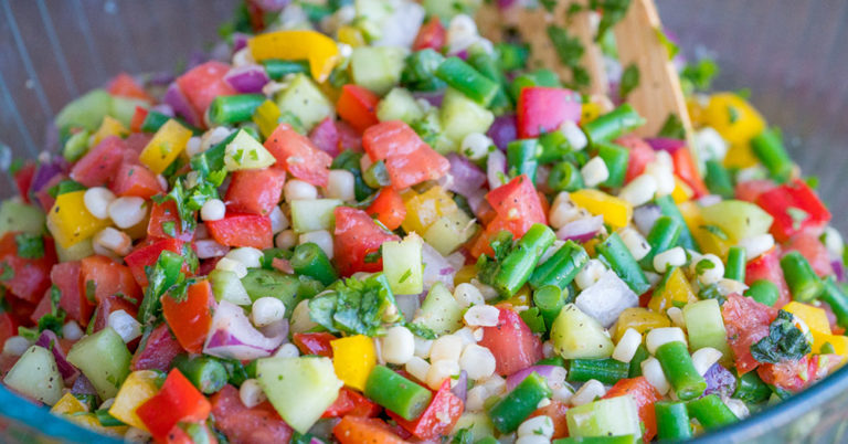 Martha Stewart’s Chopped Vegetable Salad