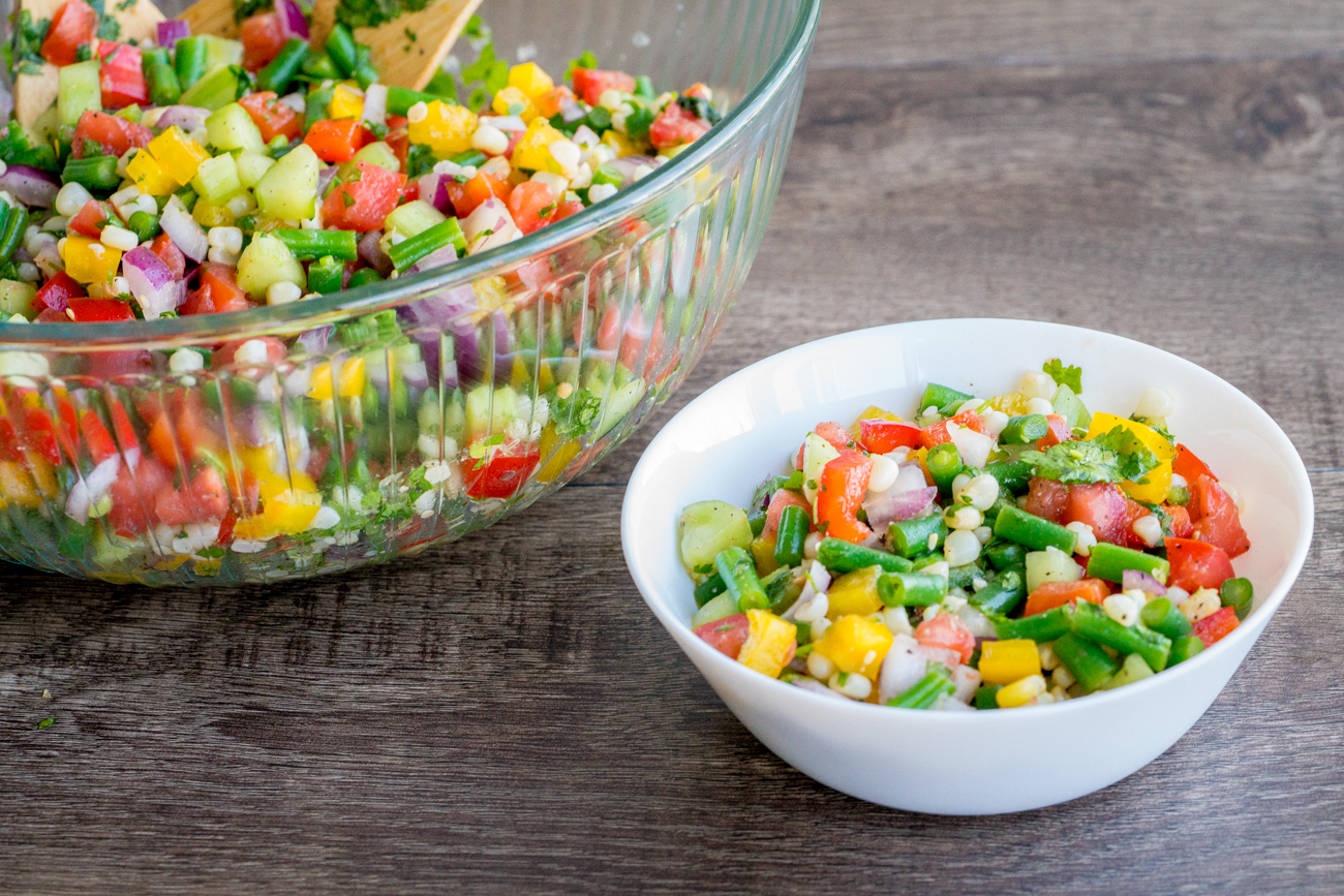 Martha Stewart's Chopped Vegetable Salad