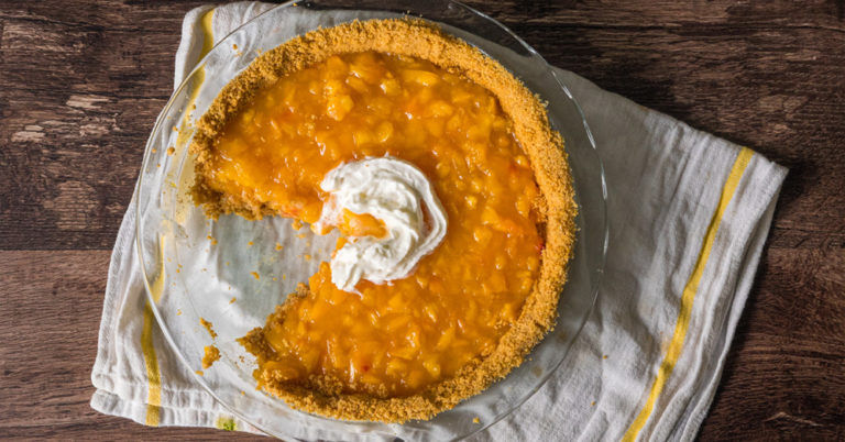 Granny B’s No-Bake Peach Pie