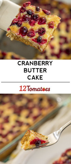 Cranberry Butter Cake-image
