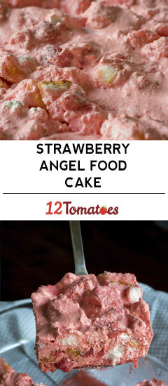 Strawberry Jello Cake-image