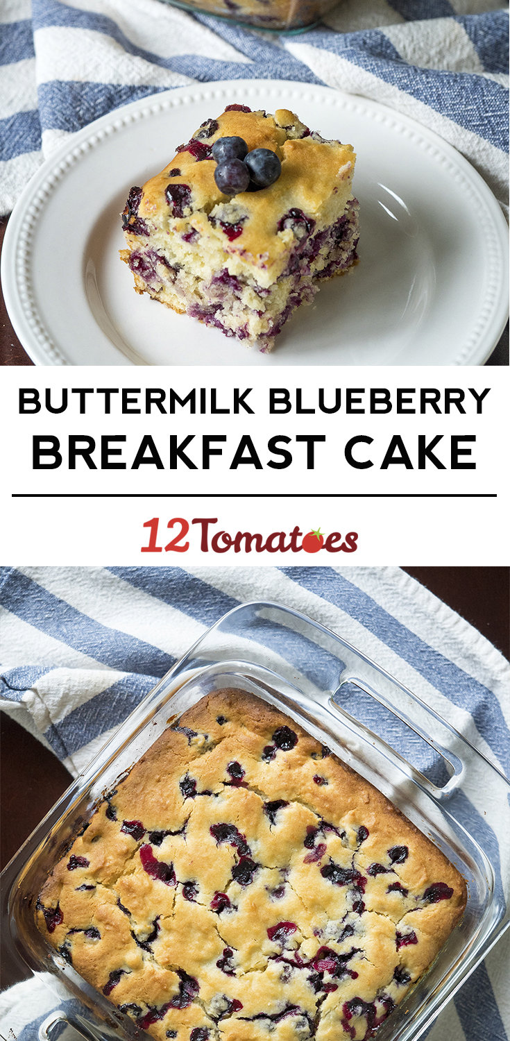 Buttermilk Blueberry Breakfast Bake-image