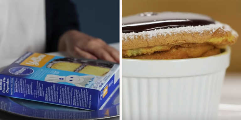Chef Transforms Box Cake Mix Into A Masterpiece!
