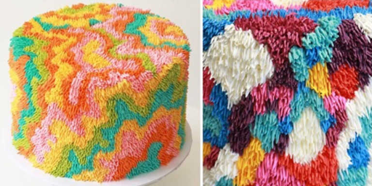 Self-Taught Baker Makes Astonishing Cakes That Look Exactly Like Shag Rugs