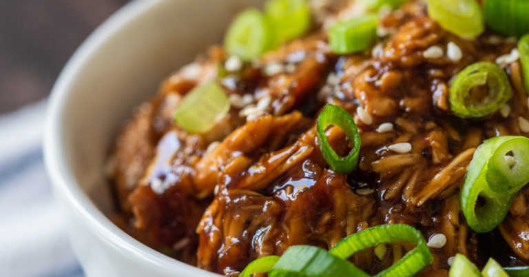 Slow Cooker Honey Garlic Chicken