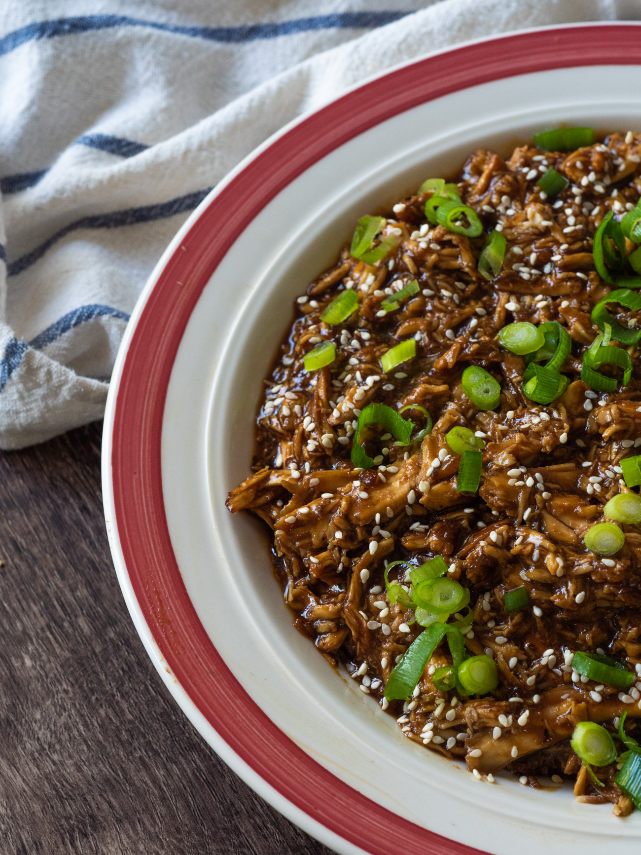 Slow Cooker Honey Garlic Chicken - The Cooking Jar