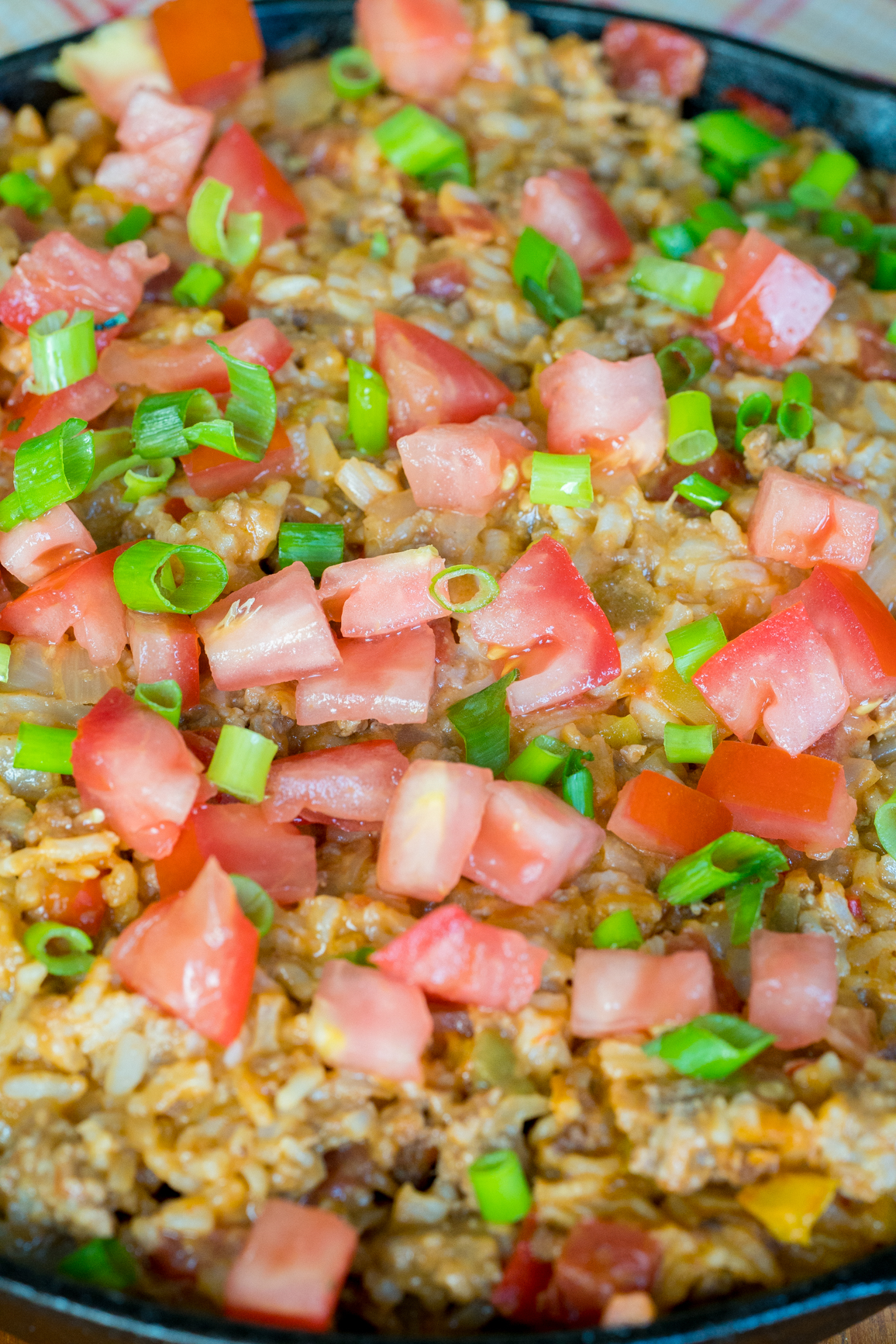 Cheesy Taco Rice - Cooking in the Midwest