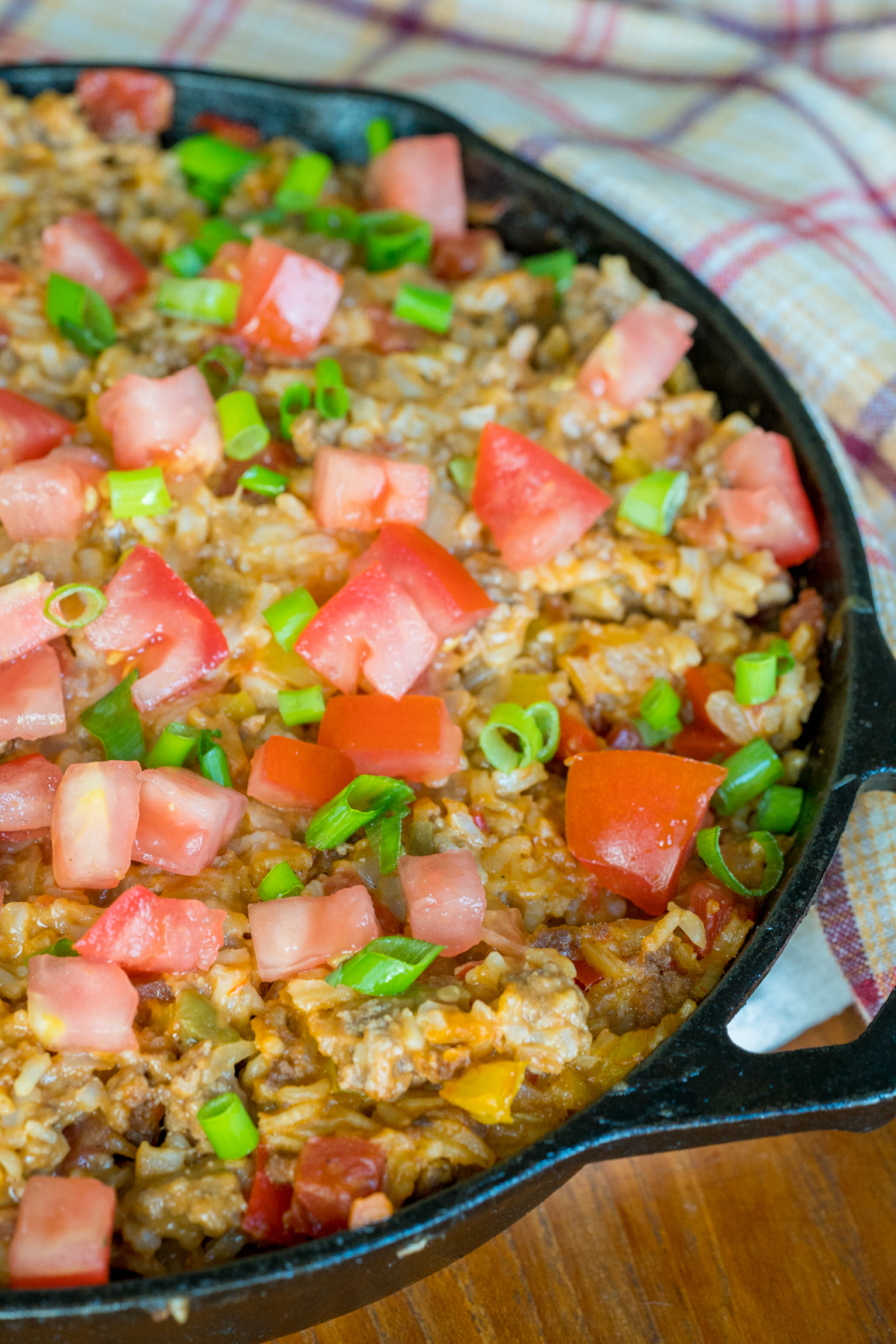 Cheesy Taco Rice - Cooking in the Midwest