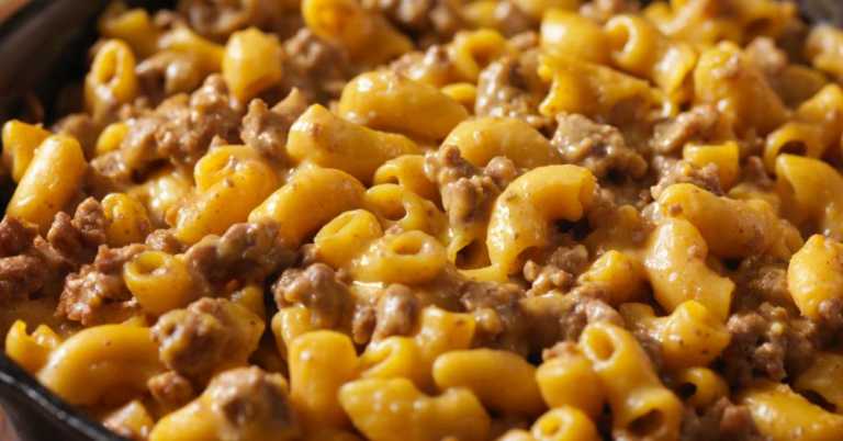 Sloppy Joe Mac ‘N Cheese