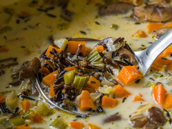 Chicken and Wild Rice Soup Recipe - Gimme Some Oven