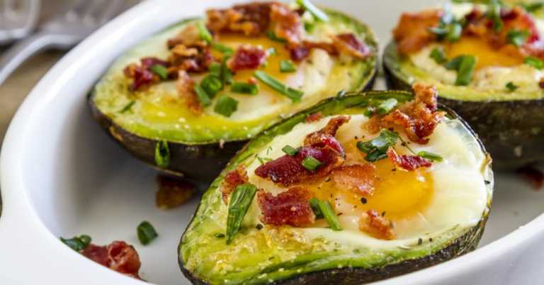 Avocado Egg Bake