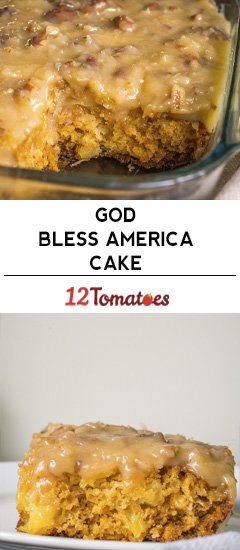 God Bless America Cake-image