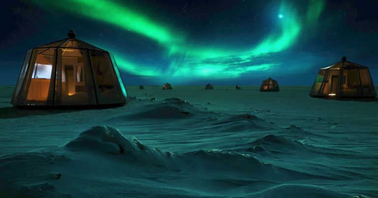 A Luxury Hotel Is Opening In The North Pole With Views Of The Northern Lights