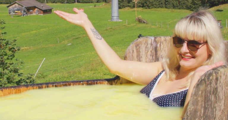 You Can Take A ‘Cheese Bath’ At This Spa In The Swiss Alps