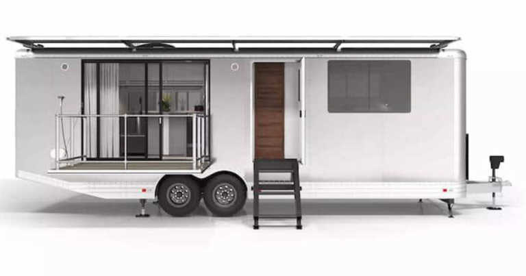 Luxury Eco-Friendly Trailer Is Designed For Full-Time Nomadic Living