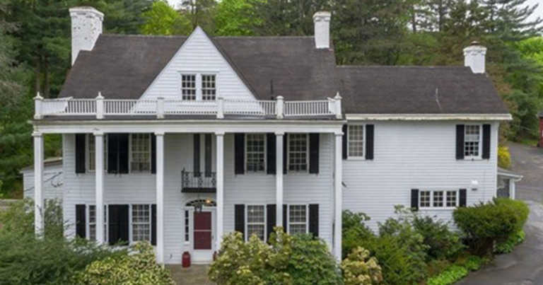 Civil War-Era Home May Look Traditional On The Outside, But Step Inside And You’re Transported To A Different Time