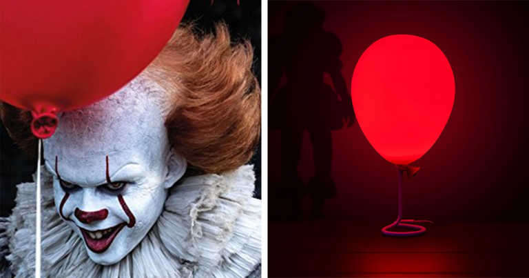 You Can Actually Buy A ‘Pennywise’ Balloon Lamp Just In Time For Halloween