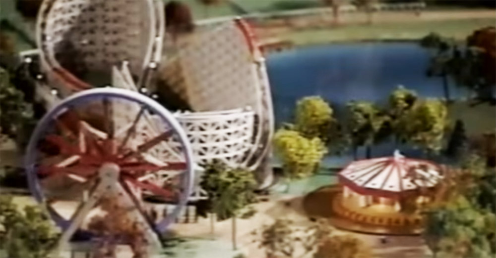 LATE 1950S-EARLY-60S DISNEYLAND DONALD DUCK RIDE