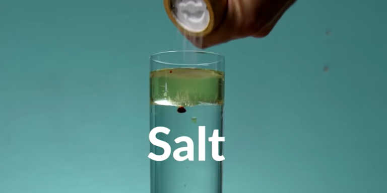 Creative Experiments Using Salt