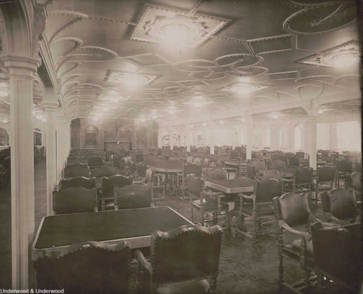 titanic first class dining room