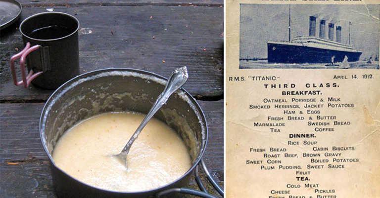 What First, Second, and Third Class Passengers Aboard the Titanic Ate