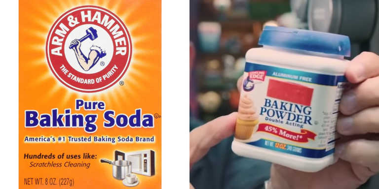 The Difference Between Baking Soda And Baking Powder