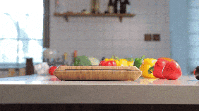 This Smart Cutting Board Features Five Tools In One