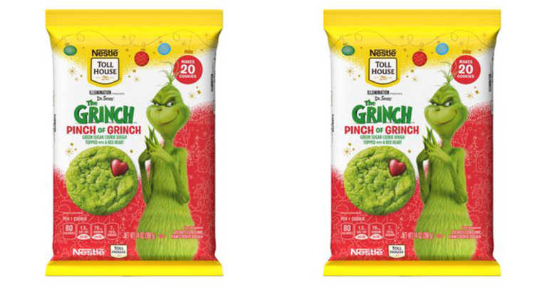 Nestlé’s Grinch Cookies Will Make Your Heart Grow Three Sizes