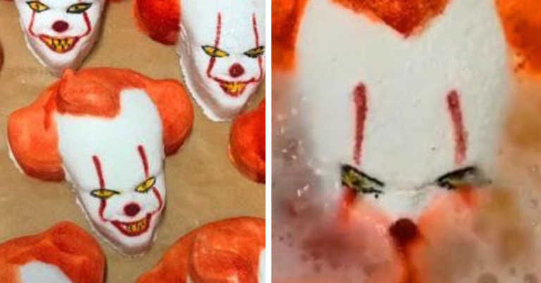 These Pennywise Bath Bombs Are The Spookiest Way To Prepare For Halloween