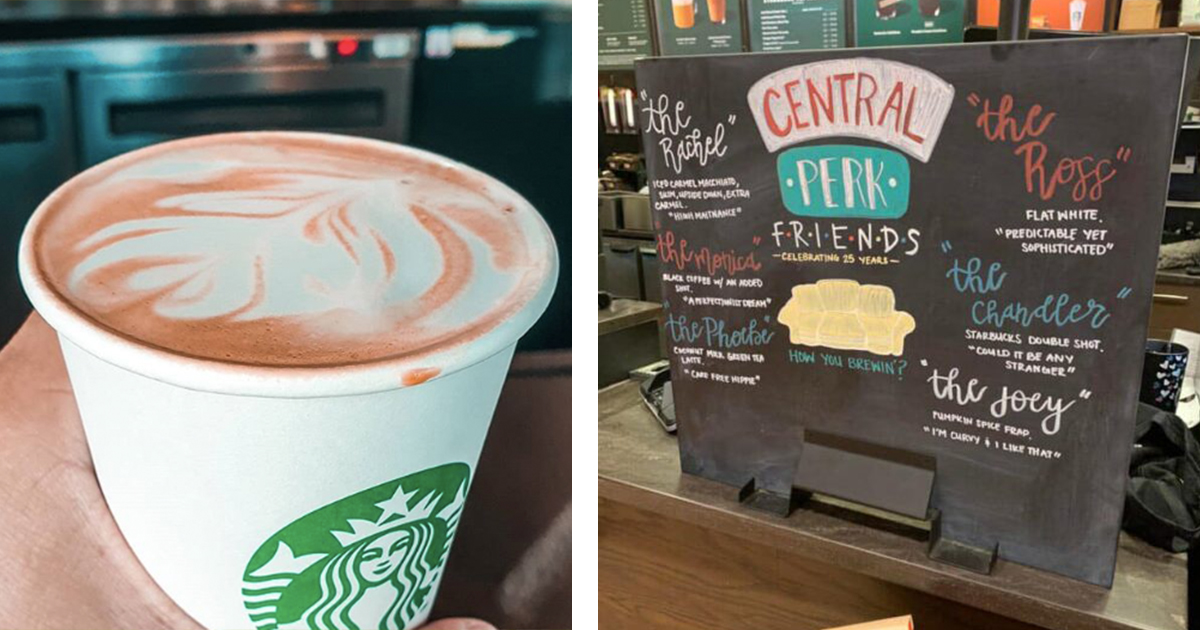 Here’s How To Order The ‘Friends’ Starbucks Secret Menu