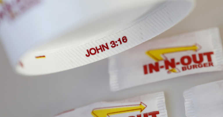 Why In-N-Out Burger Prints Bible Verses On Their Wrappers And Cups