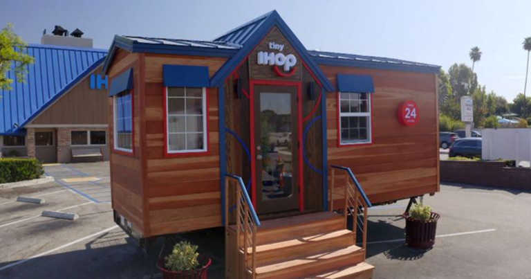 IHOP Opened Miniature House Of Pancakes Inside A Tiny House