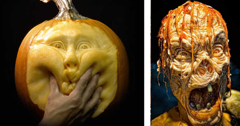 Master Pumpkin Carvings By Ray Villafane