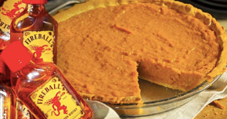 This Fireball Whiskey Pumpkin Pie Recipe Will Spice Up Your Fall