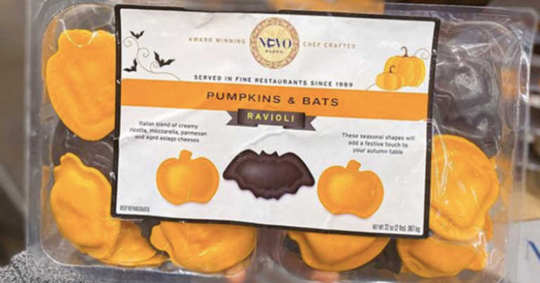 Costco Is Selling Ravioli Shaped Like Pumpkins And Bats To Serve On Halloween Night