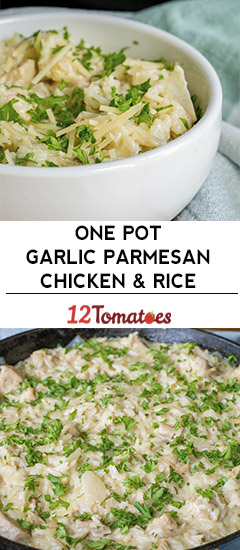 Instant pot garlic discount parmesan chicken and rice