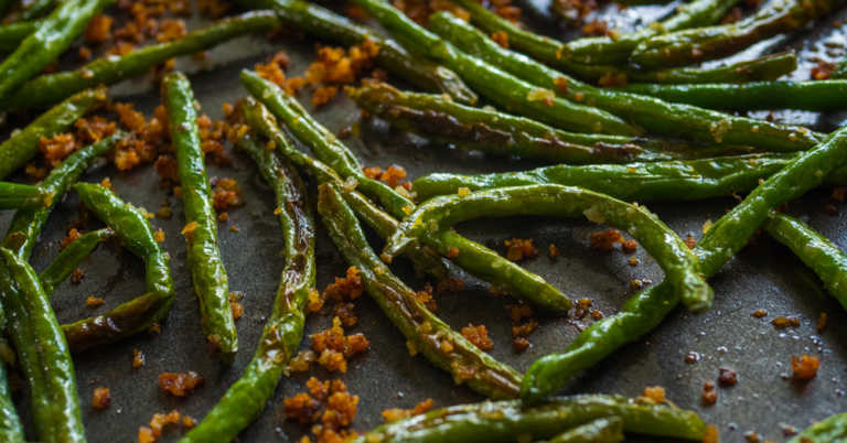Parmesan Roasted Green Beans
