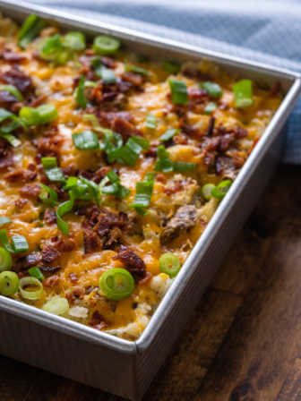 Twice Baked Potato Casserole | 12 Tomatoes