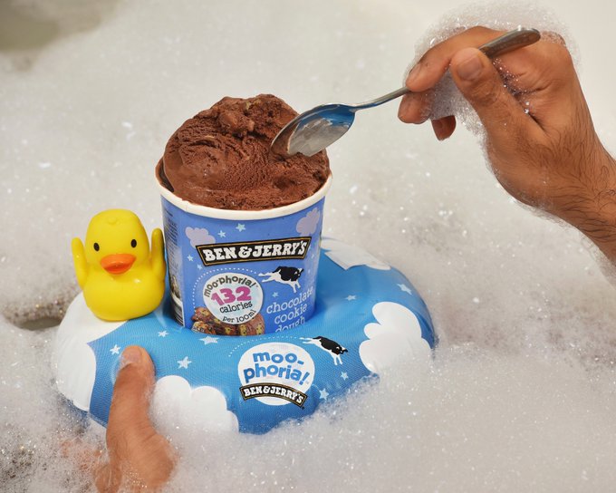 Ben And Jerrys Is Giving Away ‘tub Floaties So You Can Enjoy Ice Cream In The Bath 12 Tomatoes 5543