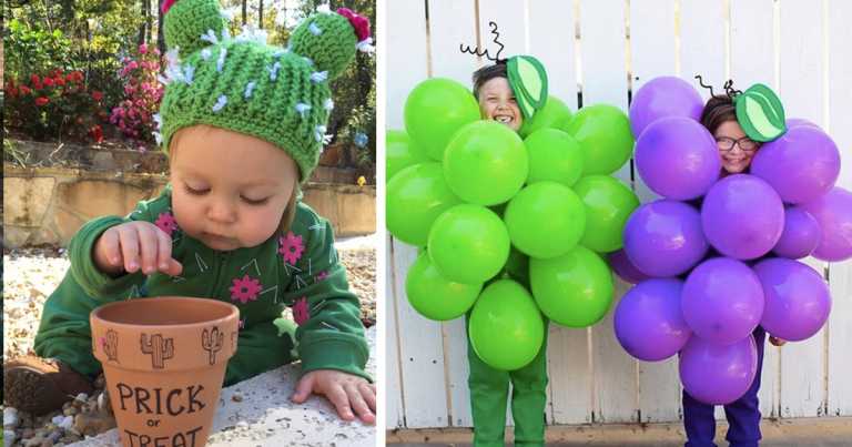 13 Last-Minute DIY Halloween Costumes For Kids And Babies