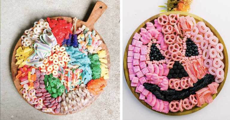 Try Serving One Of These Candy Charcuterie Boards At Your Halloween Party