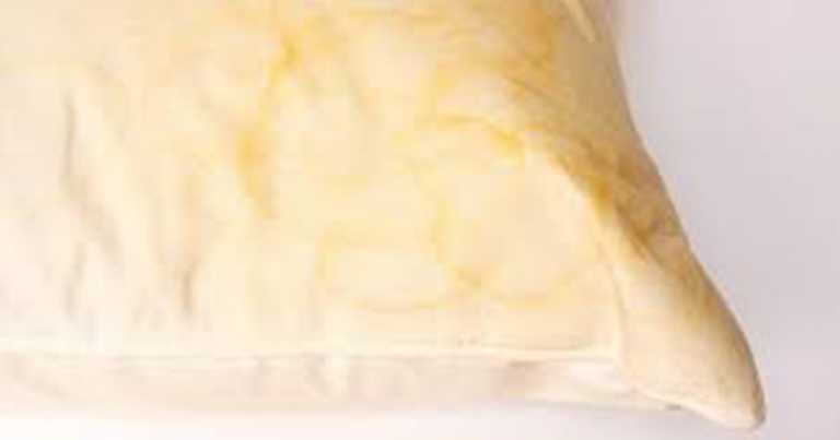 Easy Trick To Remove Dirty Yellow Stains From Your Pillows