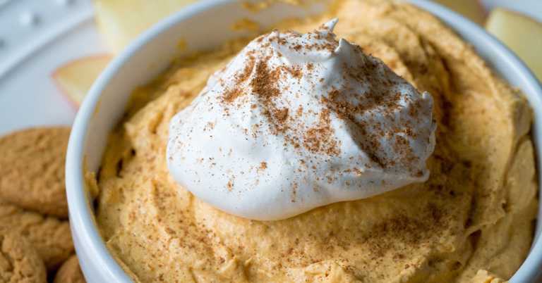 Pumpkin Fluff Dip